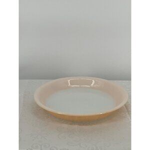 Fire-King Peach Lustre 9-Inch Pie Plate